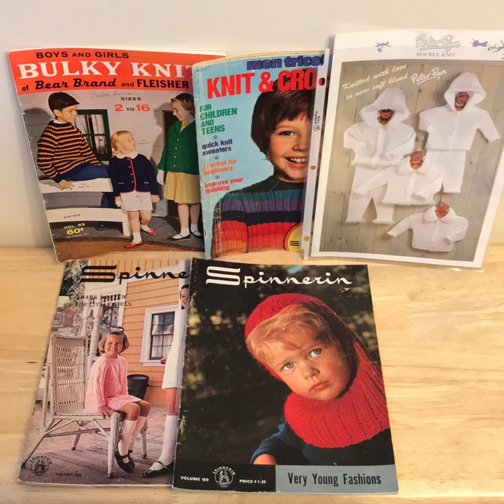 COPY - Vintage/Antique Knitting/crochet patterns/magazines